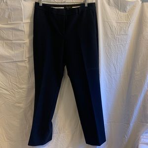 Ann Taylor slacks navy Curvy Fit size 8